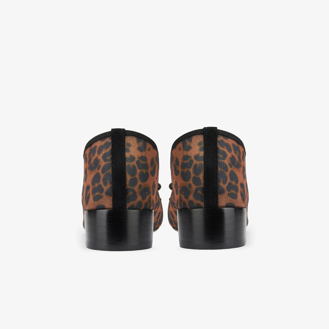 *Chiara - Leopard 3cm Ballet Pumps