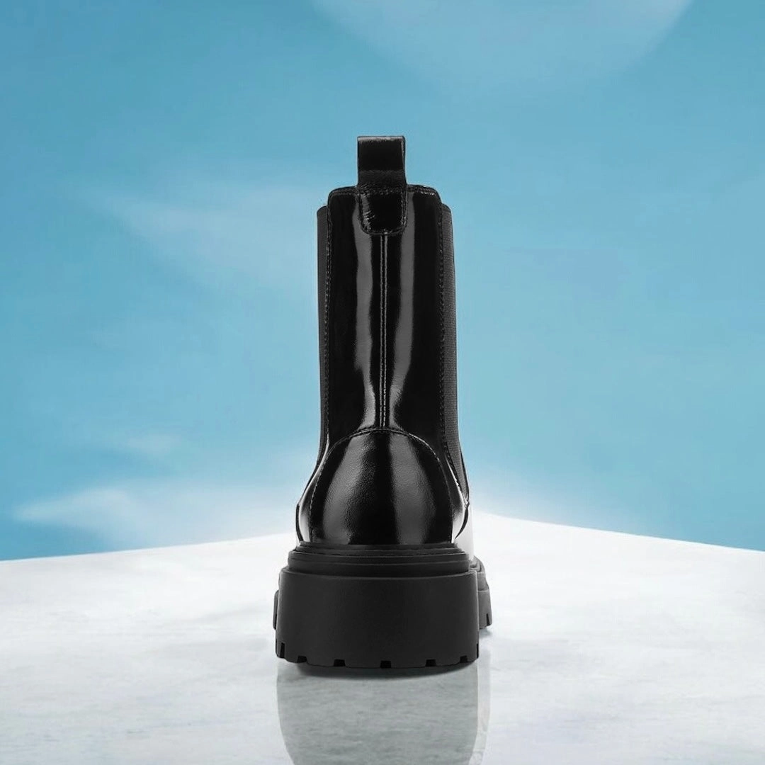 *SAIGE - flatform chelsea boots