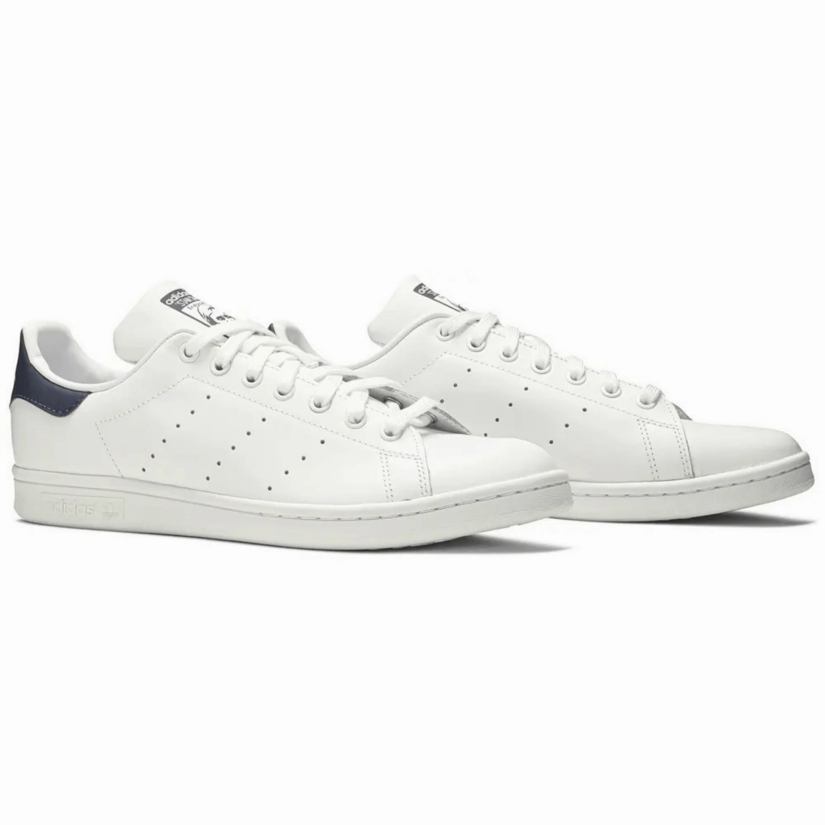Adidas Men's Stan Smith Core White/Dark Blue