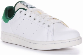 Adidas Stan Smith In White Green For Men