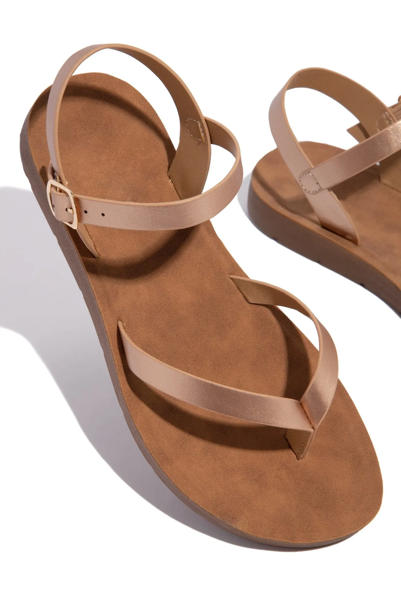 Alexandra Sandals- Rosegold