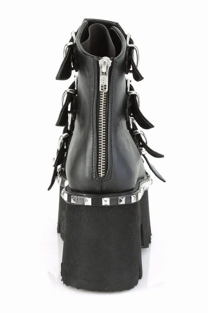 ASHES-70 Ankle Boot | Hologram Faux Leather