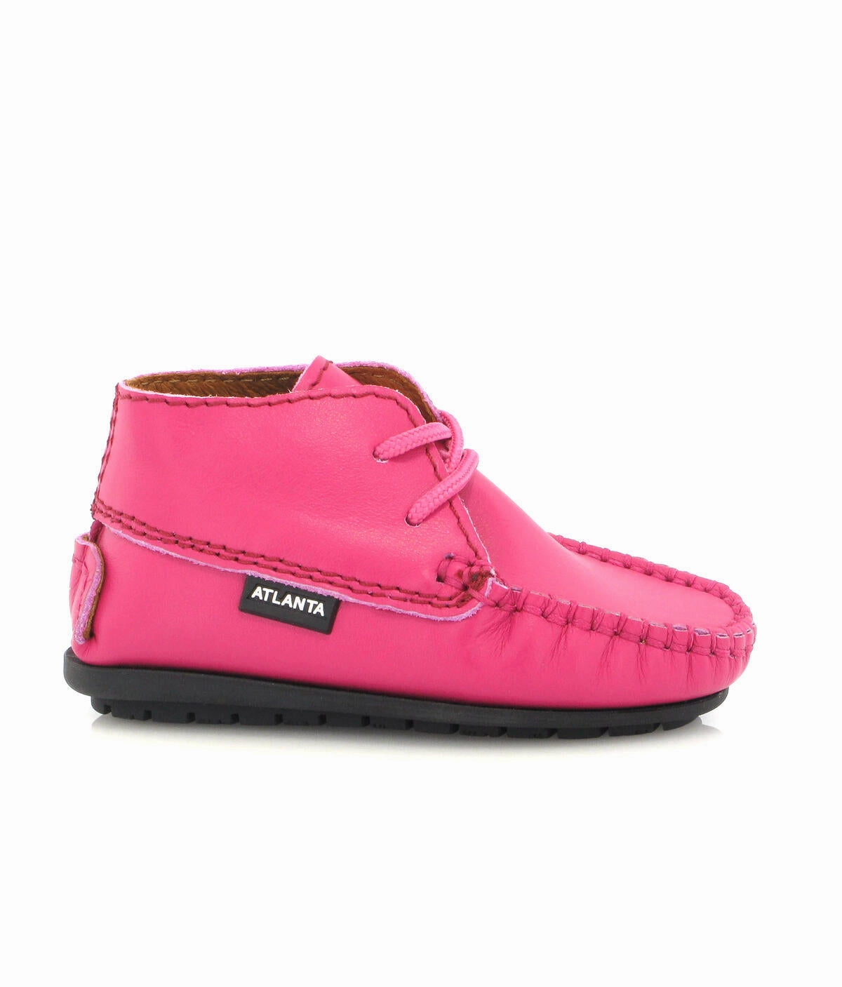 Atlanta Baby Fuschia Smooth Leather Bootie