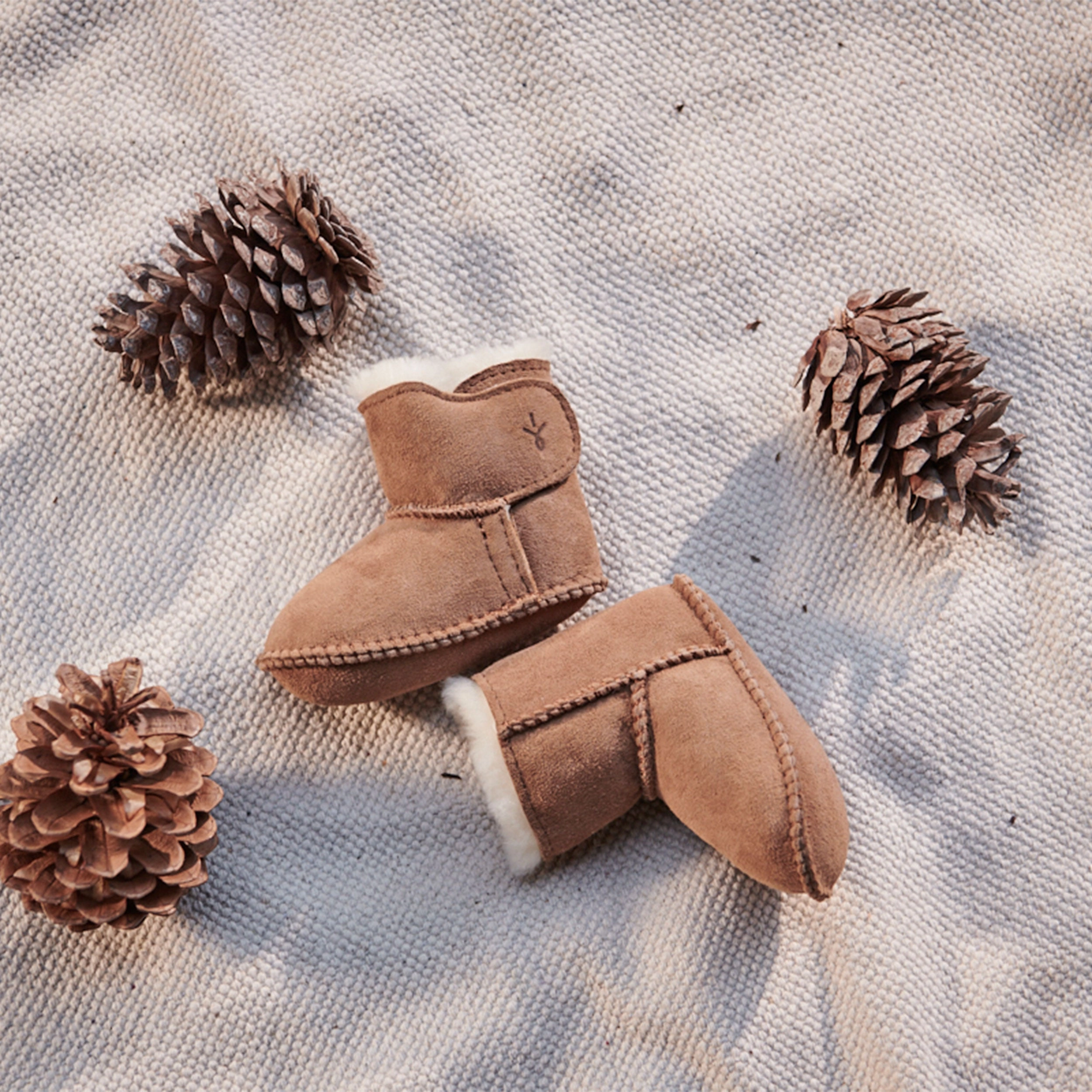 Baby Bootie - Chestnut||Bottillon de bb - Chtaigne