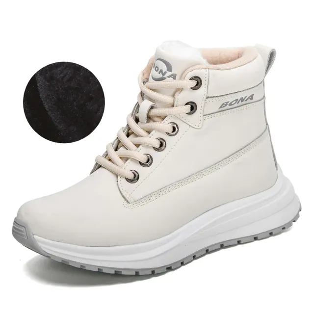 Basilio Women's High Quality Plush Warm Sneaker