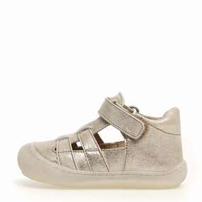 Bede - Platinum Leather||Bede - Cuir dor