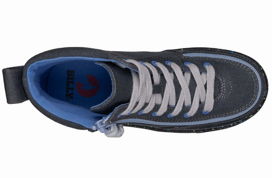 Billy Charcoal/Blue Speckle BILLY Classic Lace High Tops