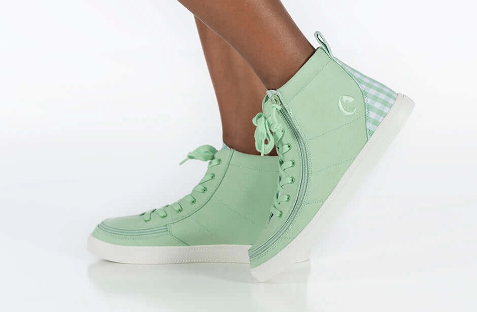 Billy Green Gingham BILLY Classic Lace High Tops