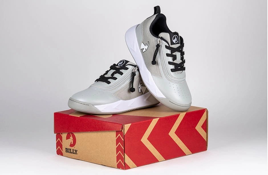 Billy Grey/Black BILLY Sport Court Athletic Sneakers