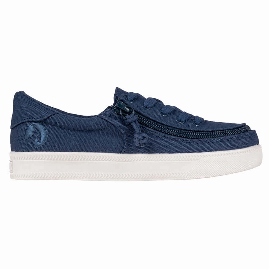 Billy Kid's Navy BILLY Sustainable Lace Lows