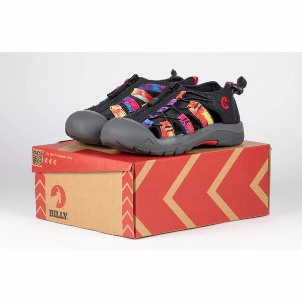 Billy Kids Tie Dye River Sandals (EasyOn)
