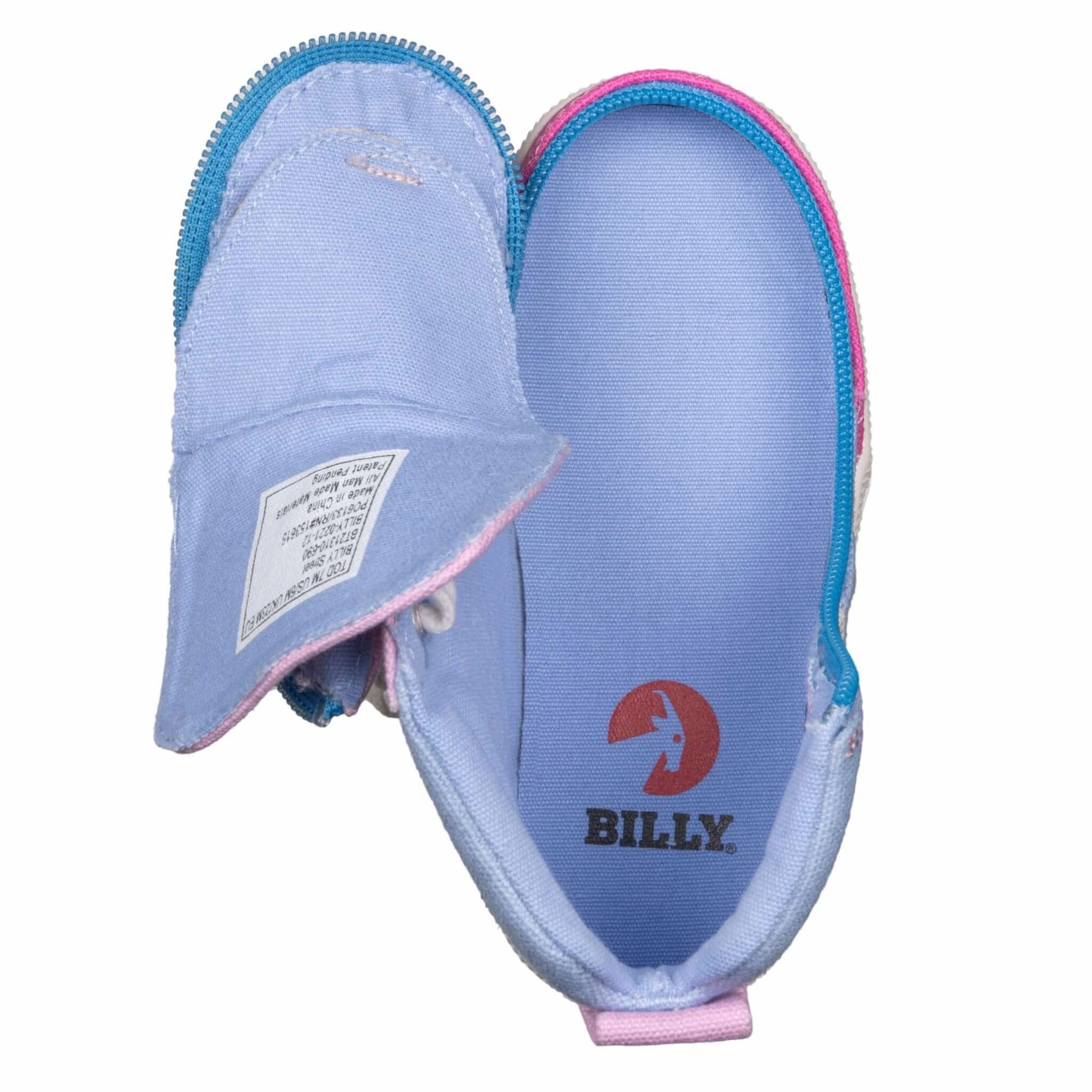 Billy Pink Colorblock BILLY Street High Tops
