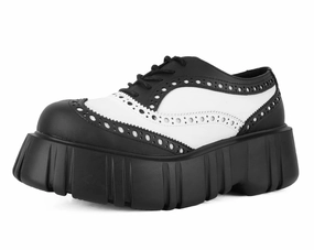 Black & White TUKskin Anarchic Airship Brogue