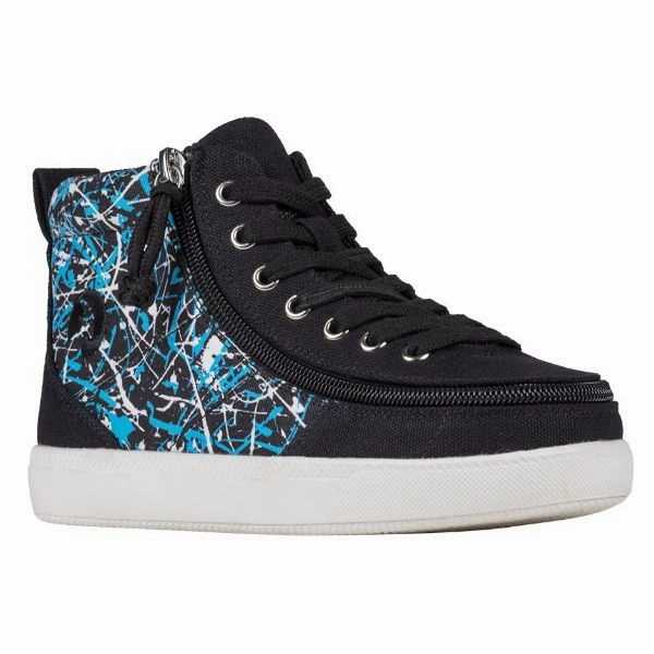 Black Graffiti BILLY Classic D|R II High Tops CPMA-Certified AFO-Ready Shoe