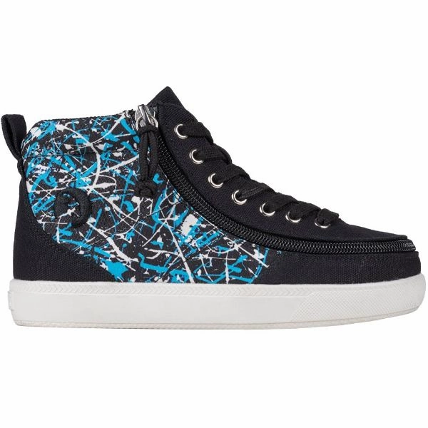 Black Graffiti BILLY Classic D|R II High Tops CPMA-Certified AFO-Ready Shoe