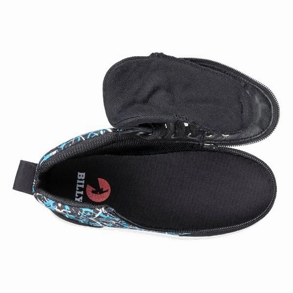 Black Graffiti BILLY Classic D|R II High Tops CPMA-Certified AFO-Ready Shoe
