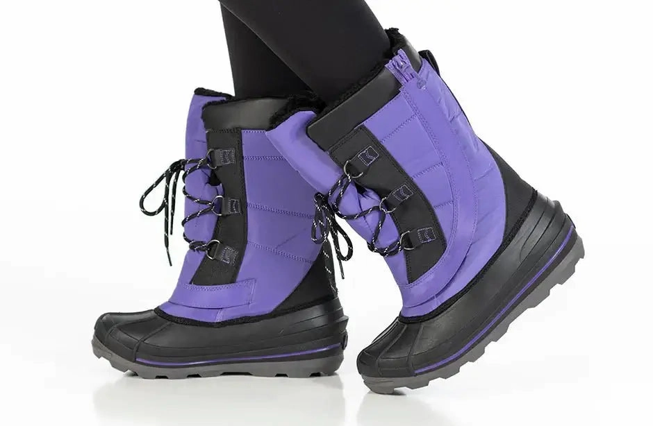 Black/Purple BILLY Ice Winter Boots