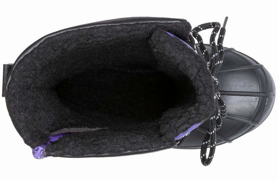 Black/Purple BILLY Ice Winter Boots
