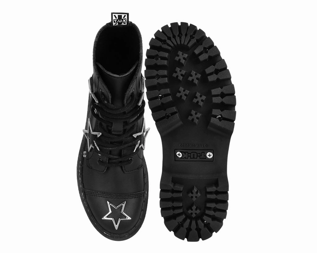 Black Star 7-Eye Double Decker Boot