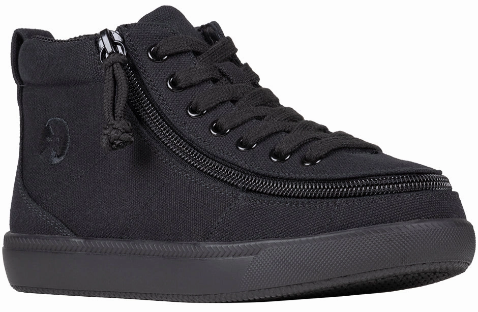 Black to the Floor BILLY Classic D|R II High Tops CPMA-Certified AFO-Ready