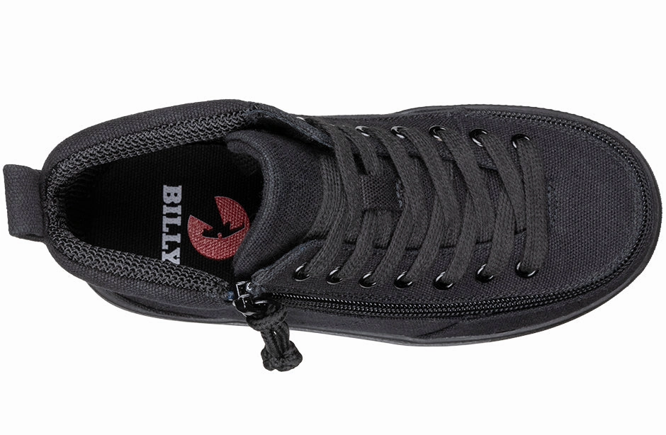 Black to the Floor BILLY Classic D|R II High Tops CPMA-Certified AFO-Ready