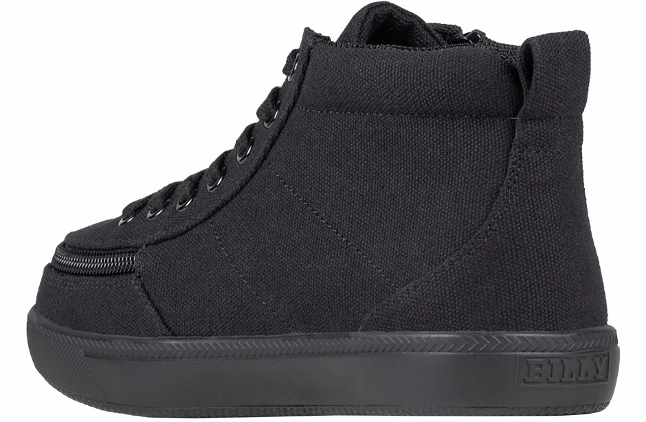 Black to the Floor BILLY Classic D|R II High Tops CPMA-Certified AFO-Ready