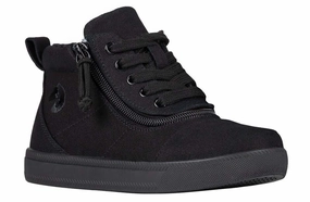 Black to the Floor BILLY D|R Short Wrap High Tops