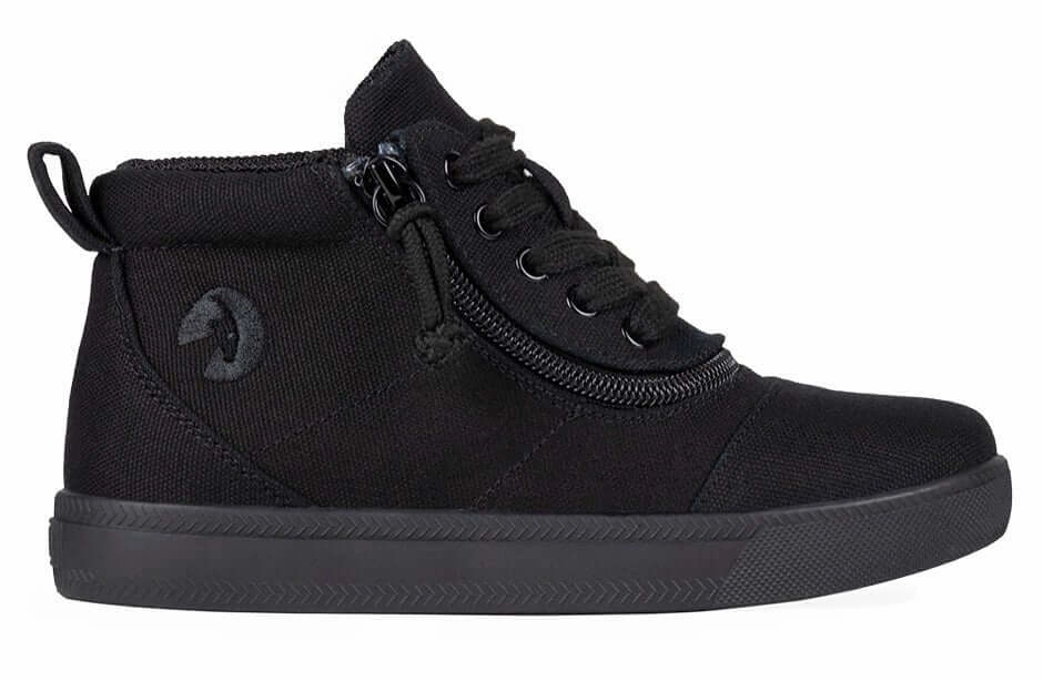 Black to the Floor BILLY D|R Short Wrap High Tops