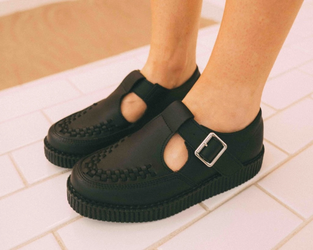 Black TUKskin Viva Low Sandal