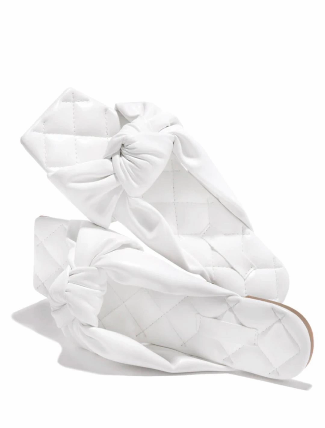 Blaire Sandals- White