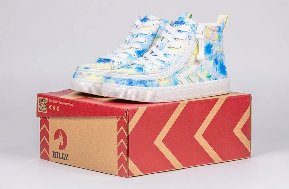 Blue Watercolor BILLY CS High Tops 2.0