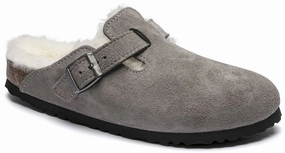 Boston - Stone Coin Shearling Suede||Boston - Sude Fourrure monnaie de pierre