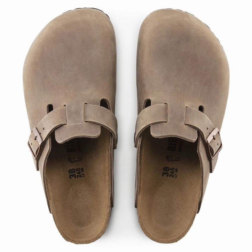 Boston - Tobacco Oiled Leather||Boston - Cuir huil tabac