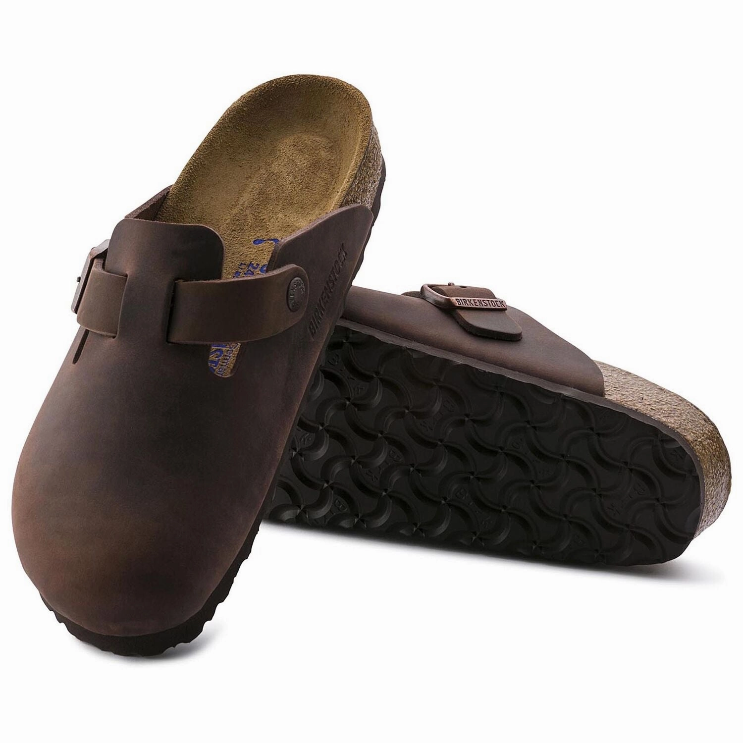 Boston Soft - Habana Oiled Leather||Boston assise plantaire souple - Cuir Huil habana