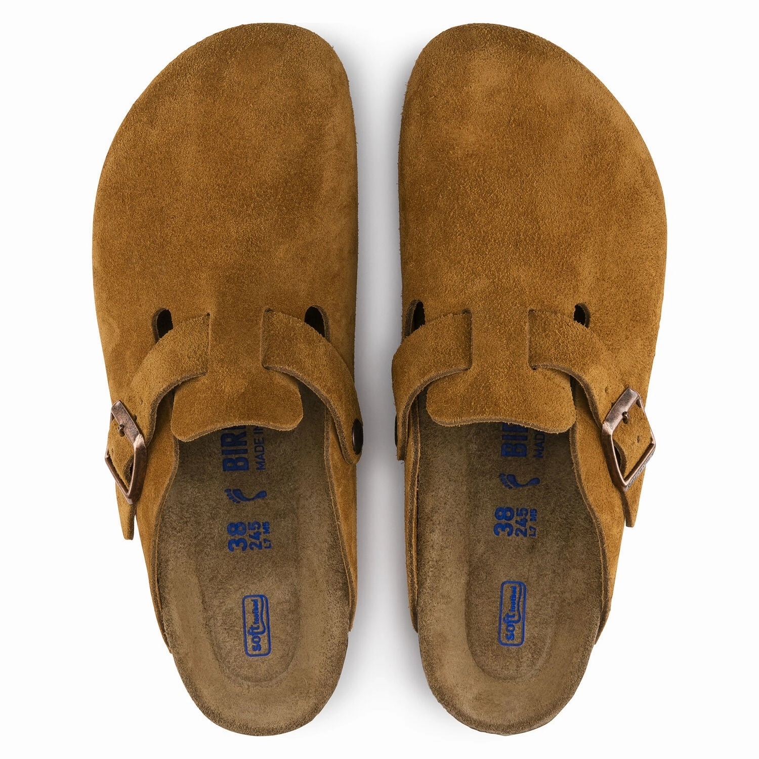 Boston Soft - Mink Suede||Boston assise plantaire souple - Sude vison