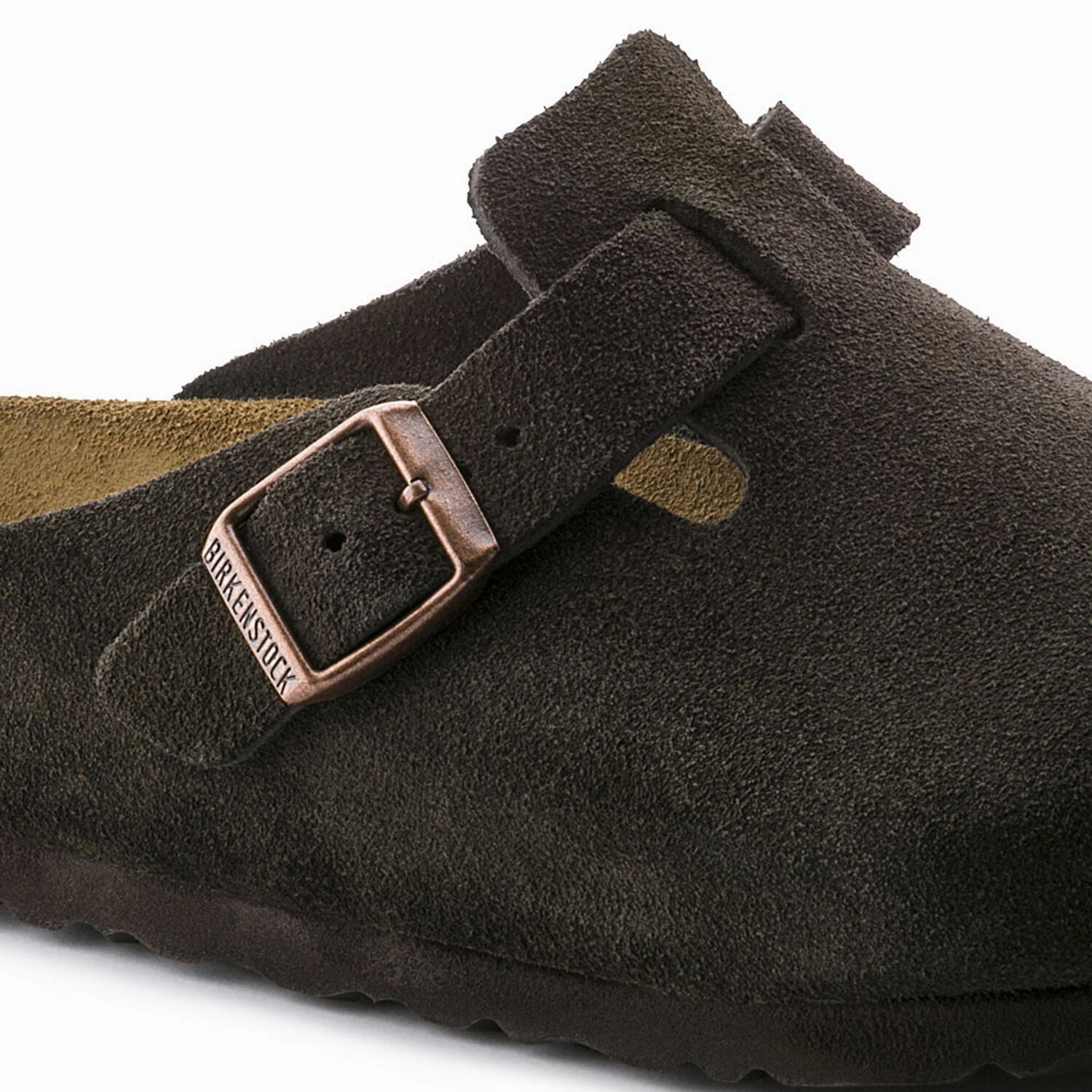 Boston Soft - Mocha Suede||Boston assise plantaire souple - Sude moka