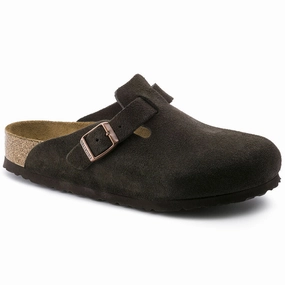 Boston Soft - Mocha Suede||Boston assise plantaire souple - Sude moka