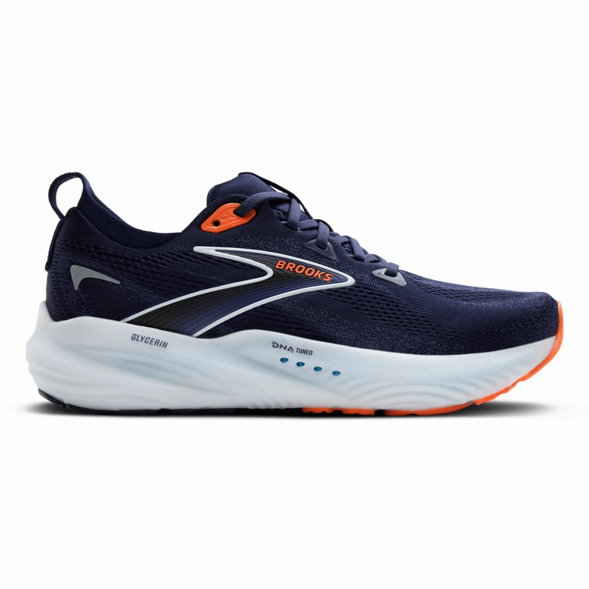 Brooks Men's Glycerin 22 Peacoat/Blue Ribbon/Orange