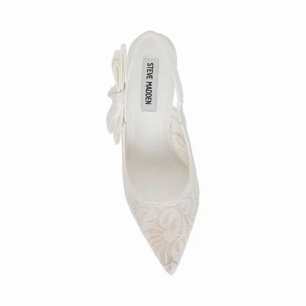 Brylie-L Pump WHT LACE