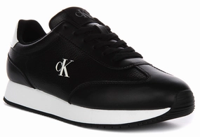 Calvin Klein Jeans Runner In Black White For Men