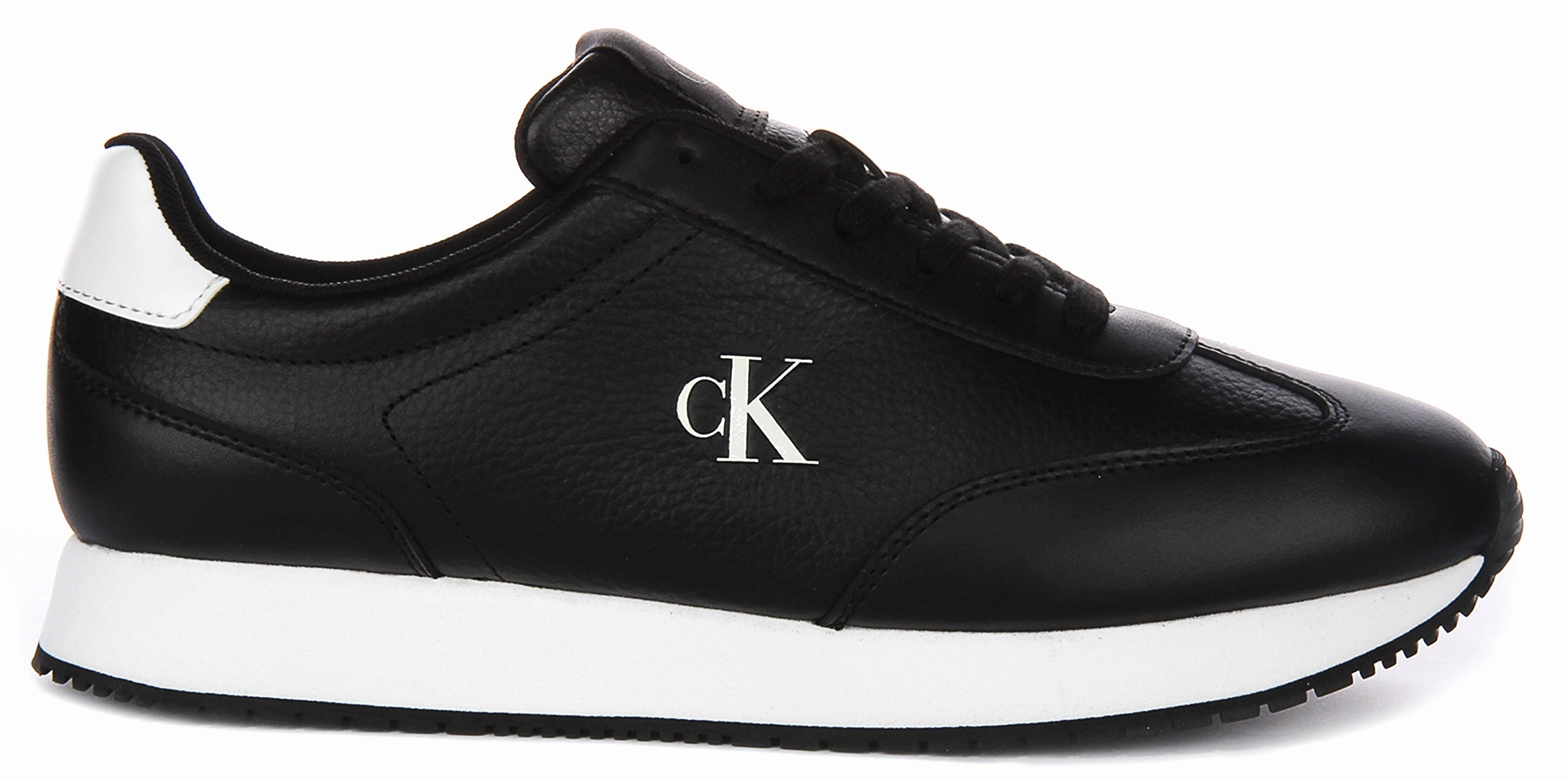 Calvin Klein Jeans Runner In Black White For Men