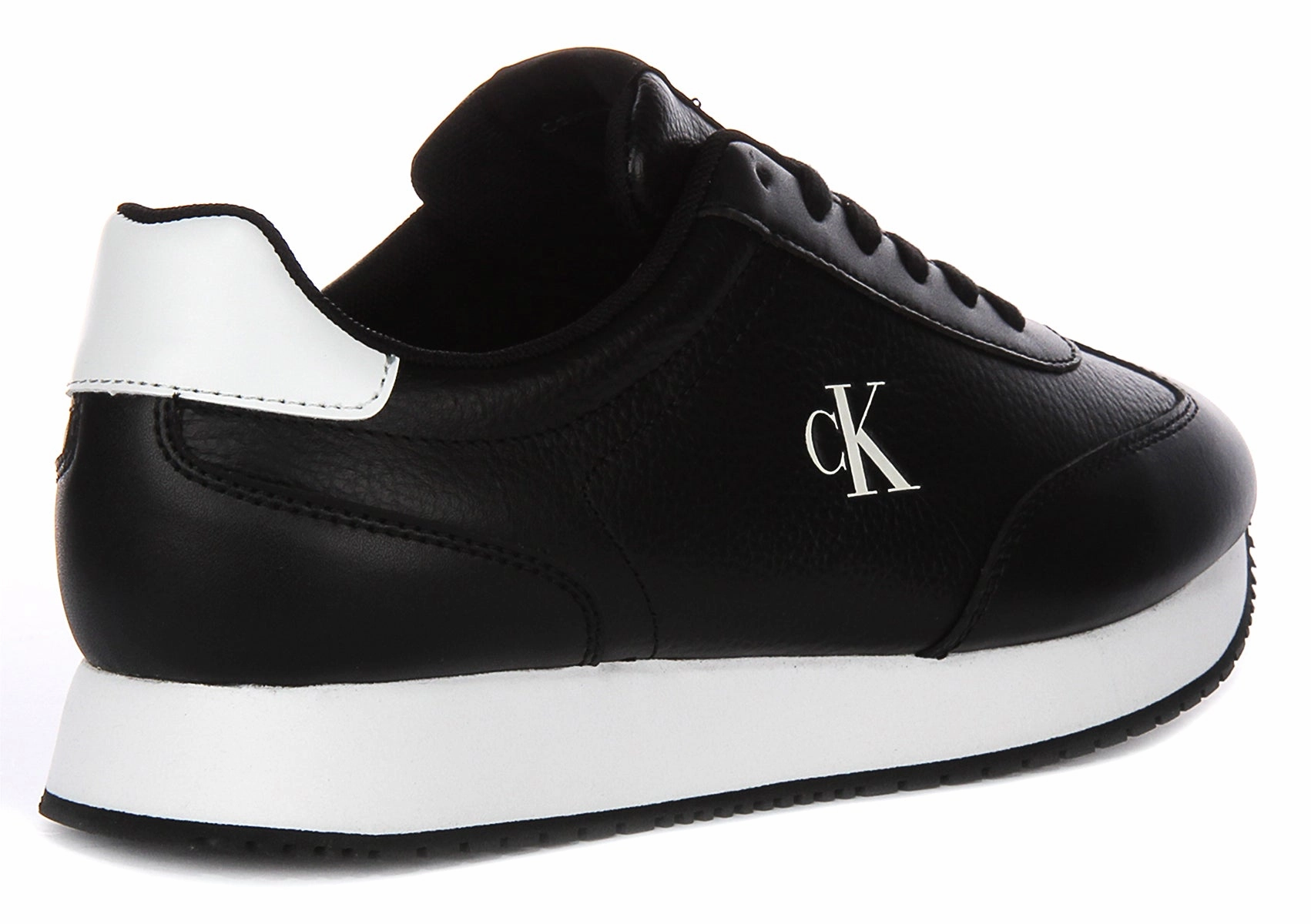 Calvin Klein Jeans Runner In Black White For Men