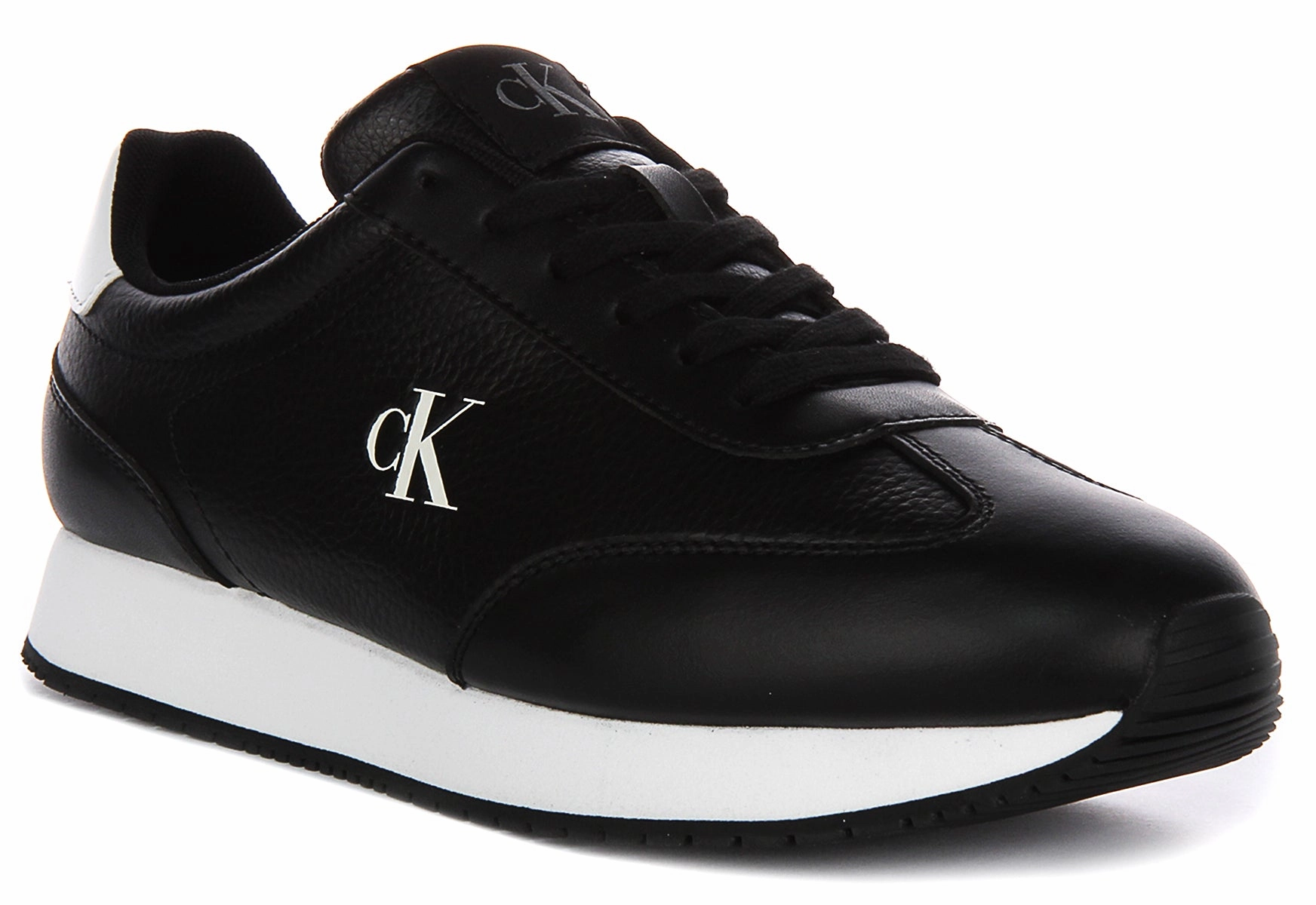 Calvin Klein Jeans Runner In Black White For Men