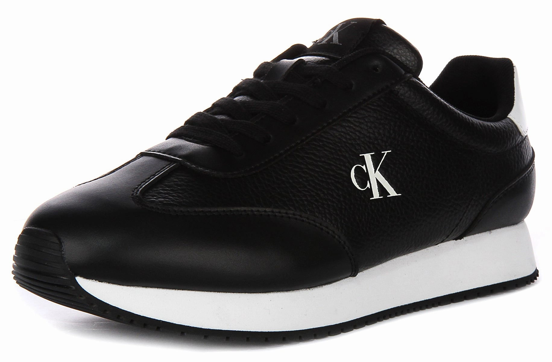Calvin Klein Jeans Runner In Black White For Men