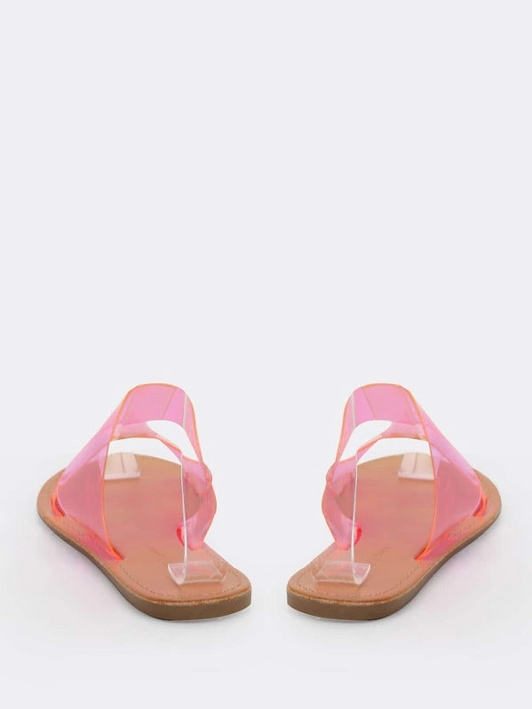 Cassidy Neon Pink Sandals