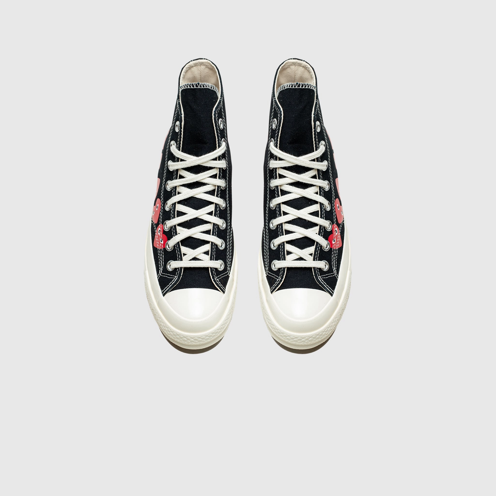 CHUCK TAYLOR ALL-STAR '70 HIGH "BLACK/RED MULTI HEART"