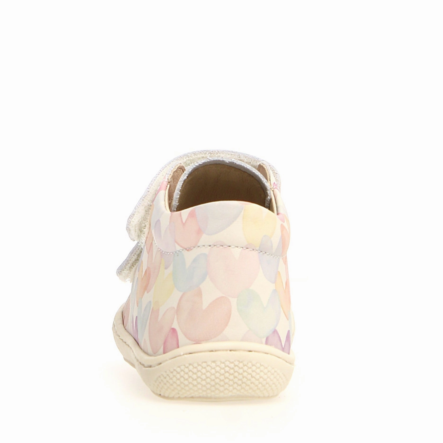 Cocoon VL - Milk Aquarel Hearts Leather||Cocoon VL - Cuir blanc  coeurs aquarel