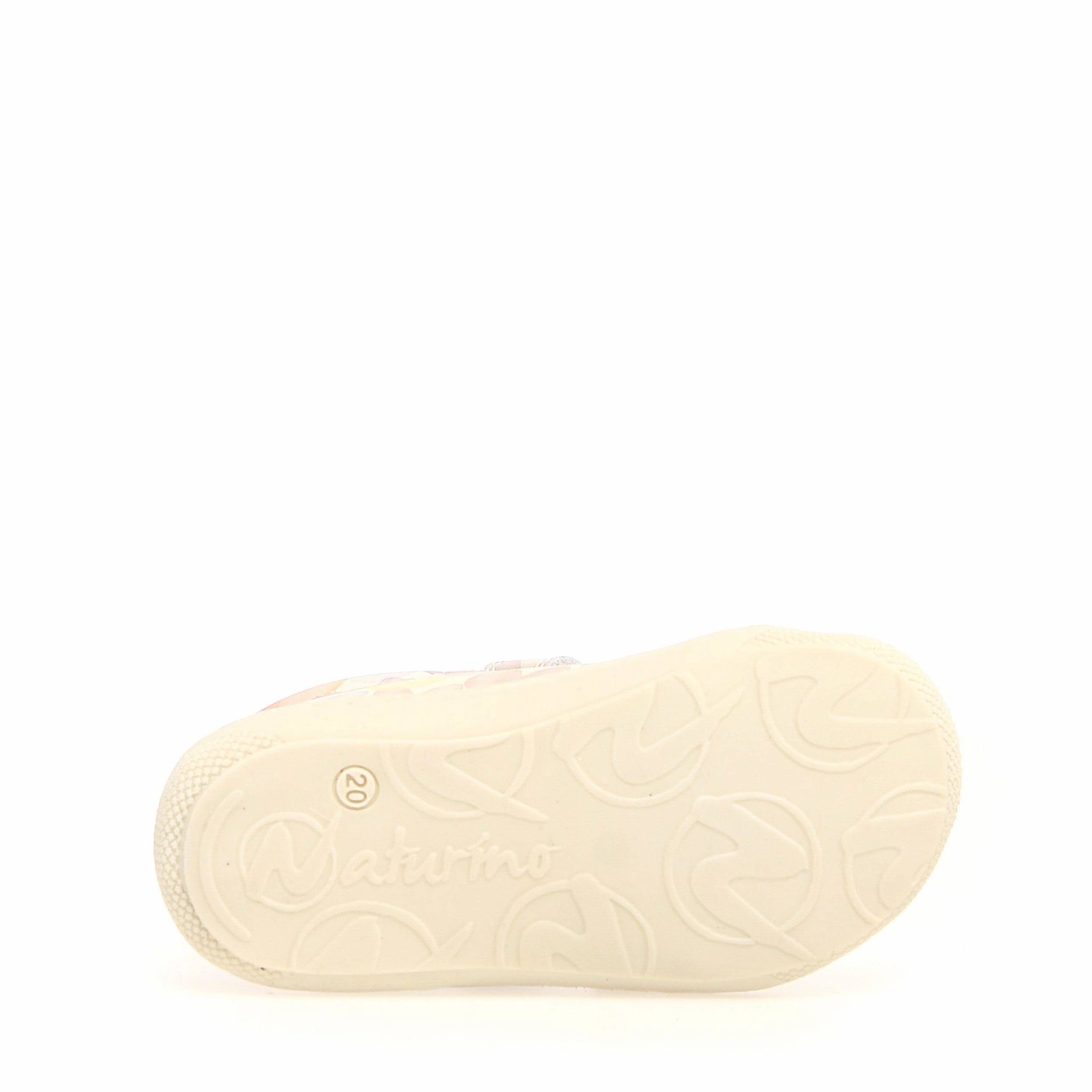 Cocoon VL - Milk Aquarel Hearts Leather||Cocoon VL - Cuir blanc  coeurs aquarel