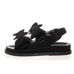 COME TO ME SUEDE - BLACK