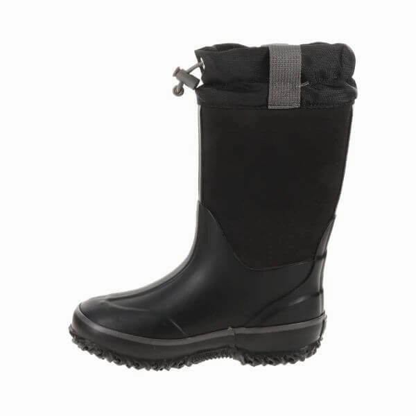 Cougar Knave Black Waterproof Neoprene Boys Winter Boots -35C
